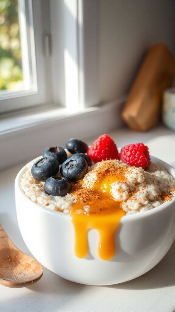 honey flavored instant oatmeal