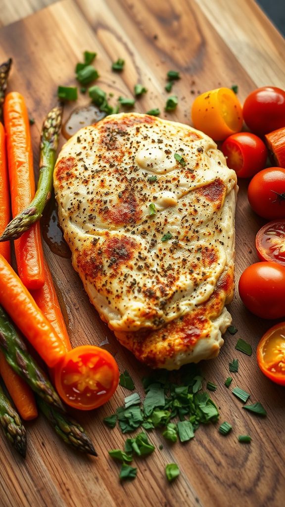 hummus covered baked chicken hummus covered baked chicken