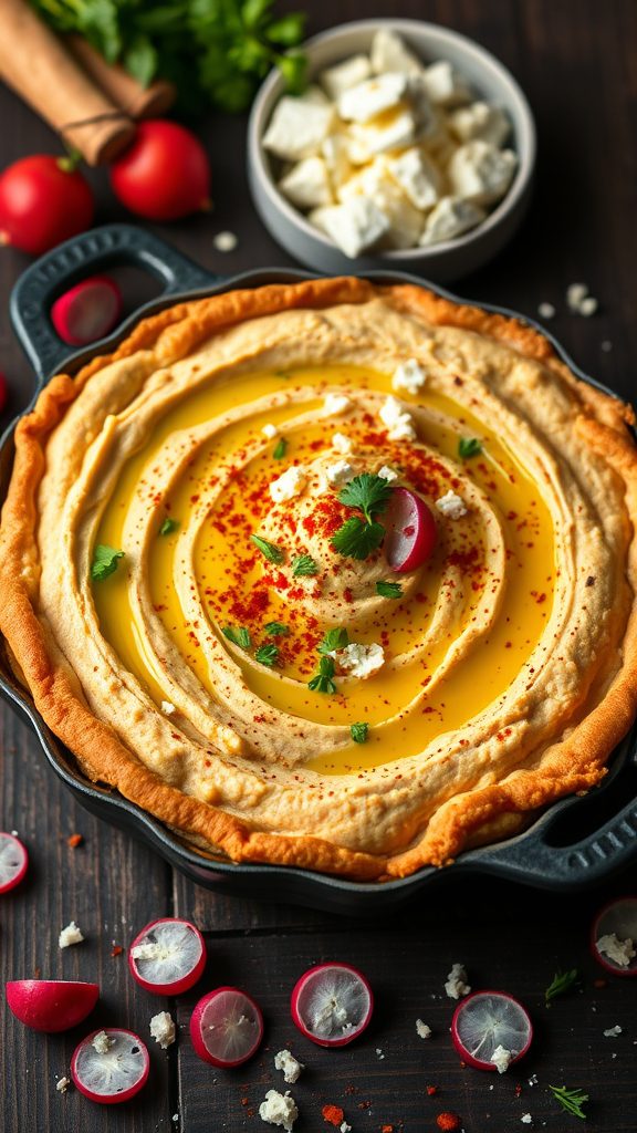 hummus topped shepherd s pie hummus topped shepherd s pie