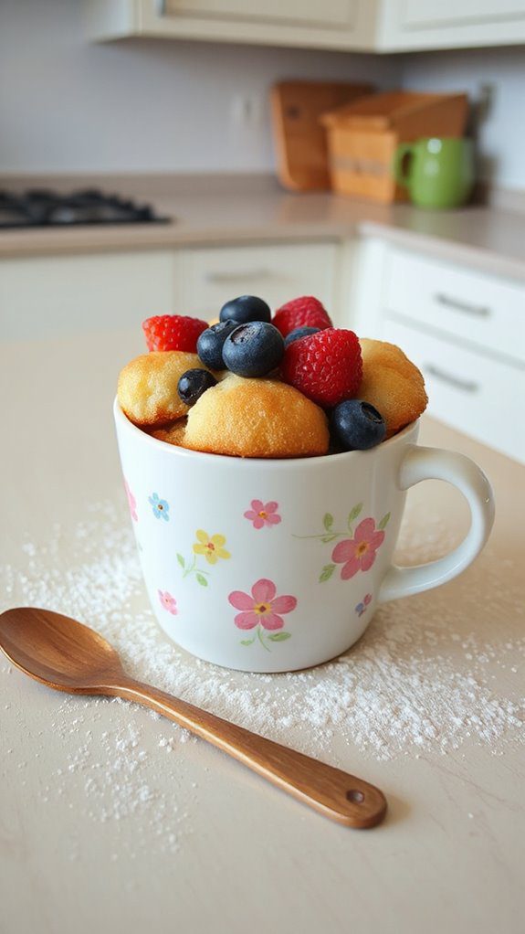 individual berry mug dessert individual berry mug dessert