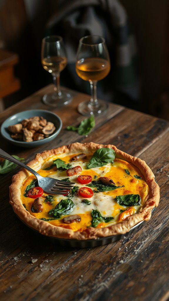 individual egg based dish