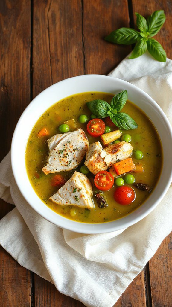 italian chicken pesto soup italian chicken pesto soup