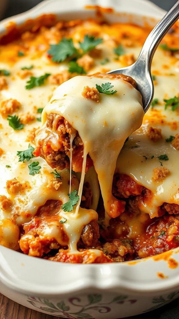 italian hamburger casserole recipe