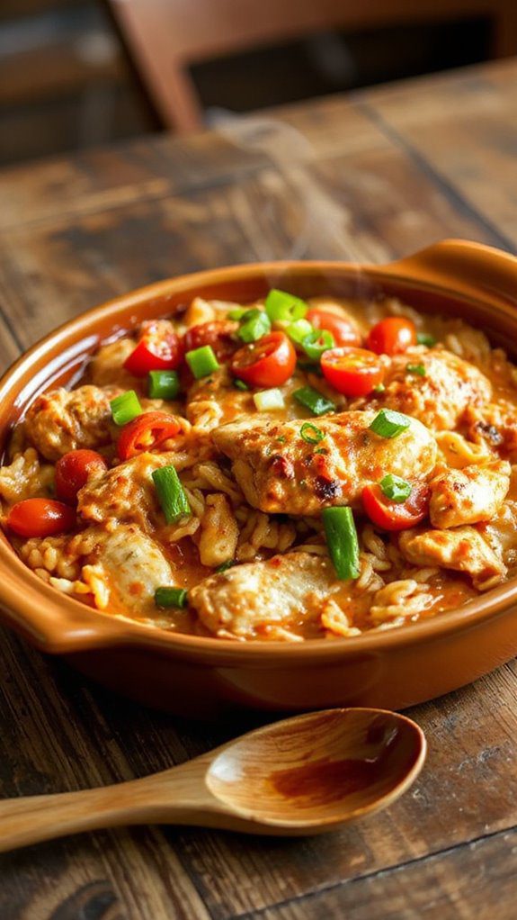 jambalaya casserole with chicken jambalaya casserole with chicken