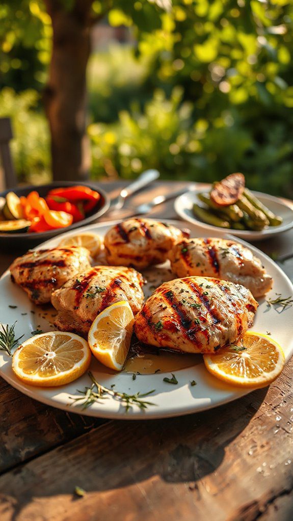 juicy lemon herb chicken