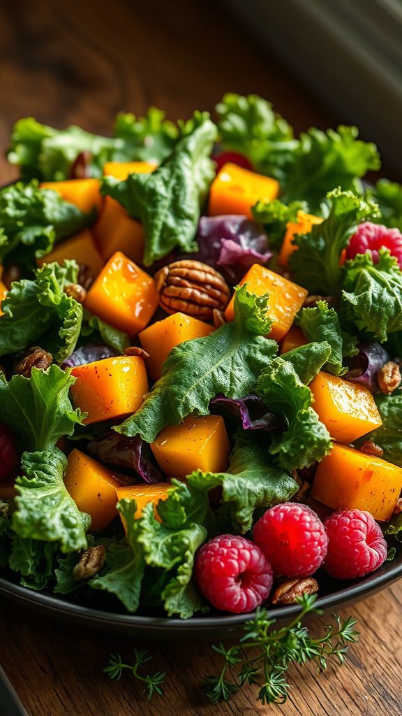 kale salad with vinaigrette