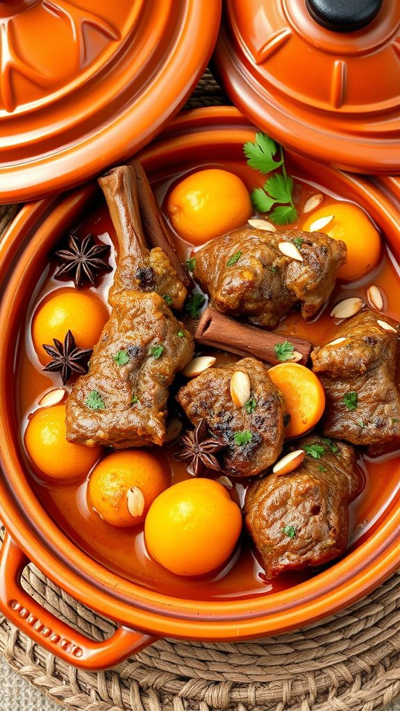 lamb and apricot tagine