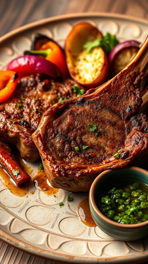 lamb chops with spices lamb chops with spices