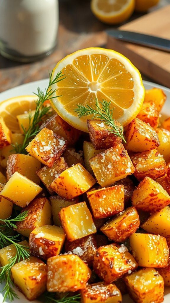 lemon dill potato dish