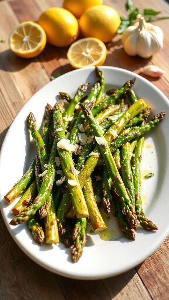 lemon garlic asparagus recipe