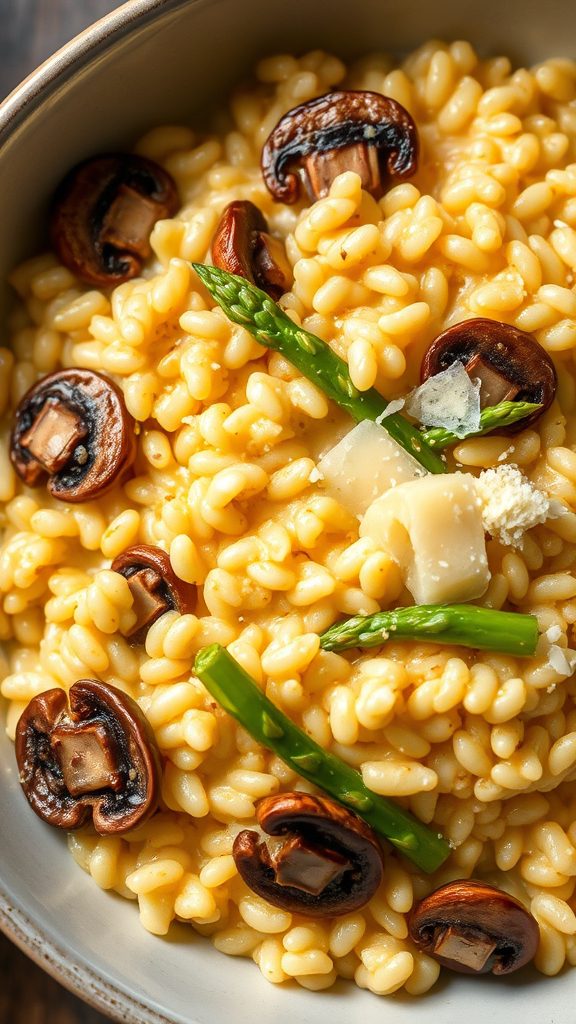 lemon garlic butter risotto