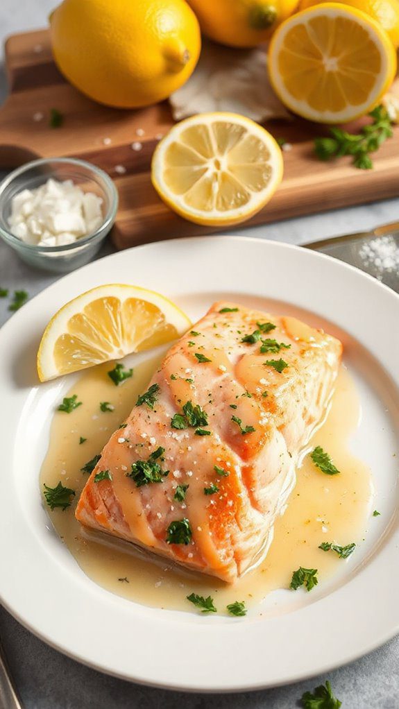 lemon garlic salmon recipe