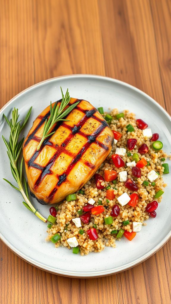 lemon herb chicken salad