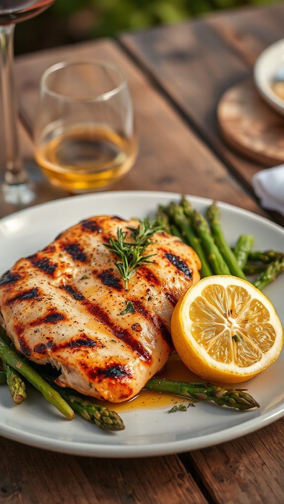 lemon herb grilled chicken