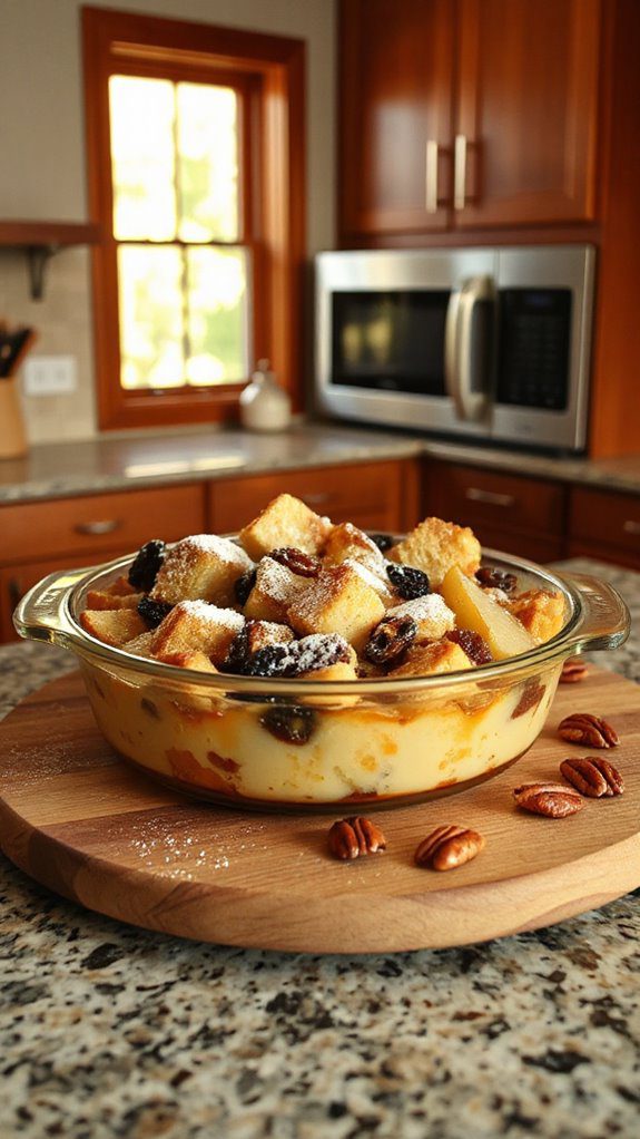 make bread pudding dessert