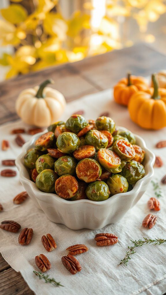 maple glazed brussels sprouts recipe