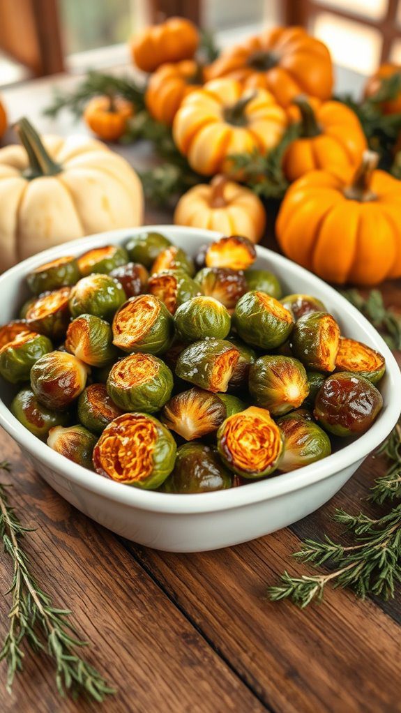 maple mustard brussels sprouts dish maple mustard brussels sprouts dish