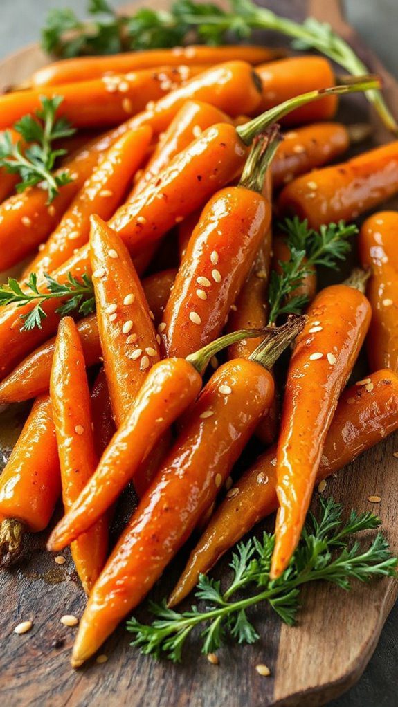 maple mustard glazed carrots maple mustard glazed carrots