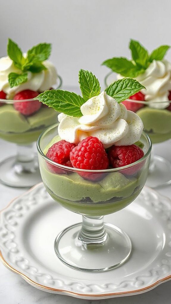 matcha green tea dessert