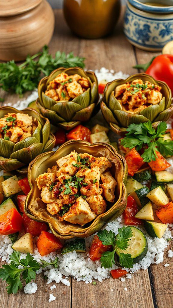 mediterranean chicken artichoke dish mediterranean chicken artichoke dish