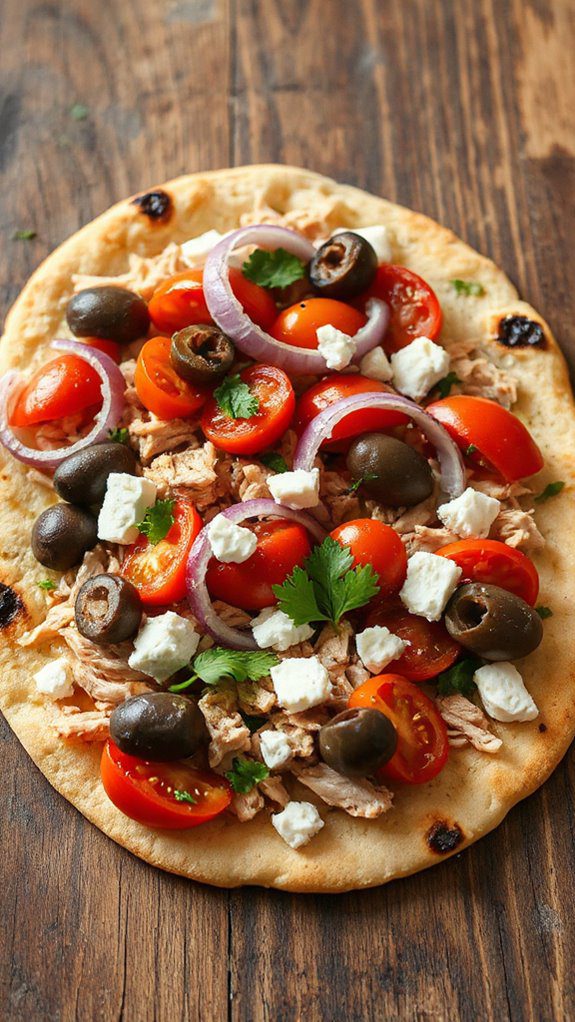 mediterranean chicken flatbread recipe