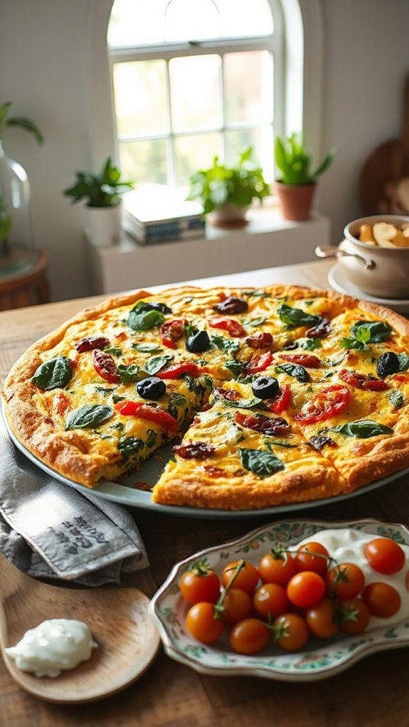 mediterranean frittata casserole recipe