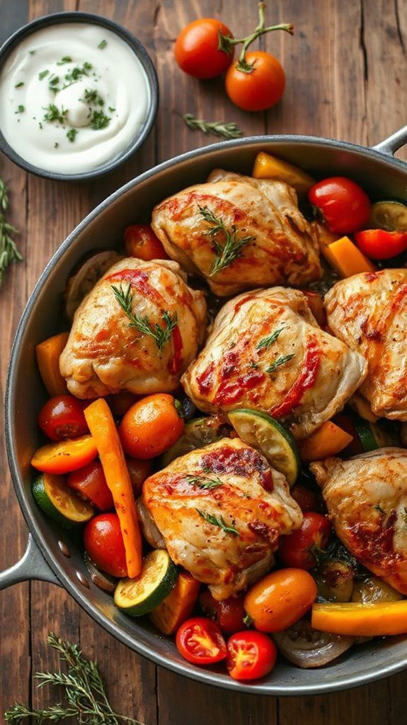 mediterranean inspired chicken dish mediterranean inspired chicken dish