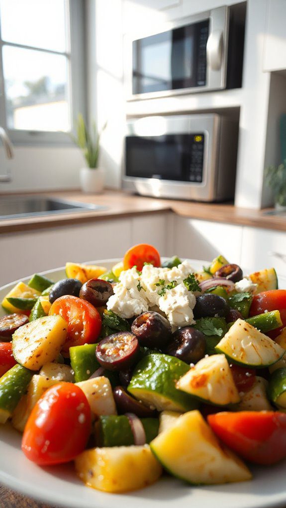 mediterranean inspired vegetable dish