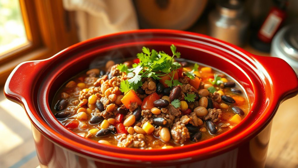 mexican hamburger bean stew