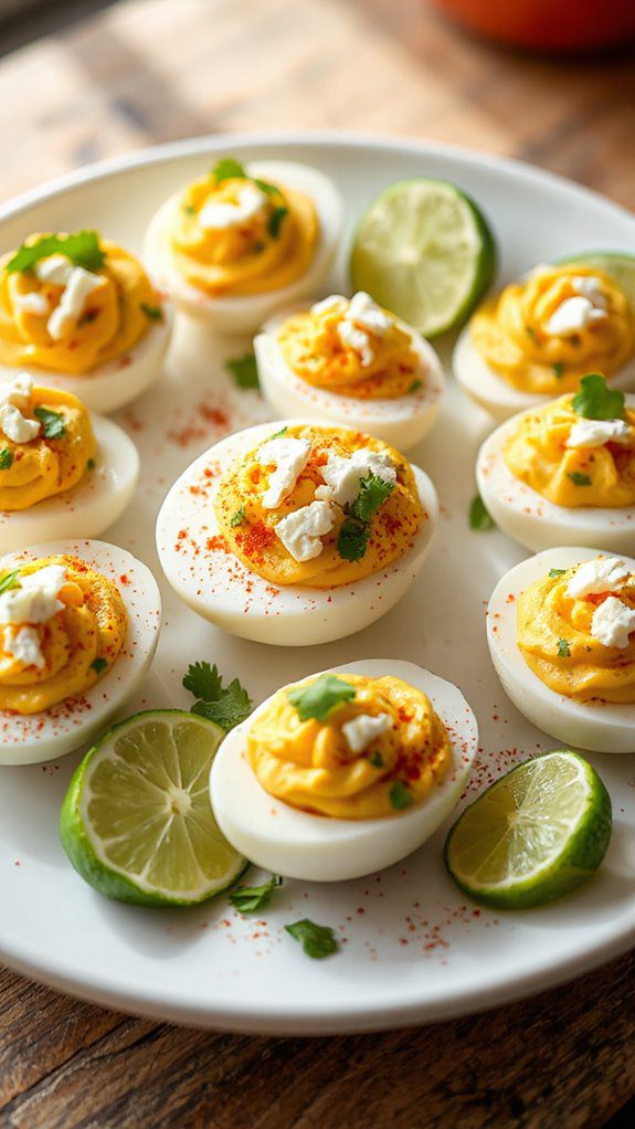 mexican inspired deviled eggs mexican inspired deviled eggs