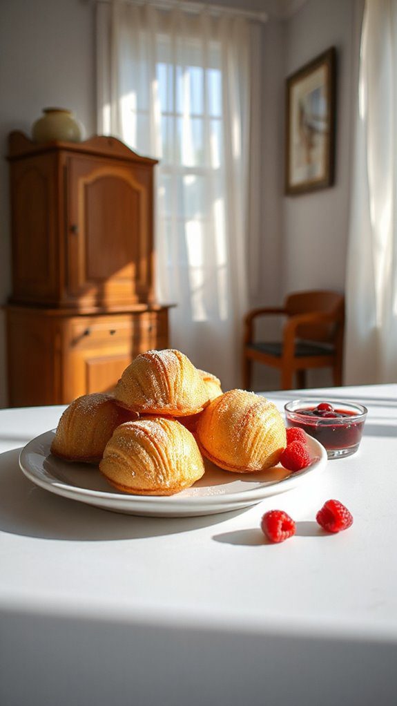 microwave baking for madeleines