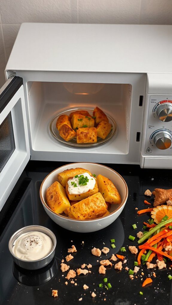 microwave cooking baked potatoes microwave cooking baked potatoes