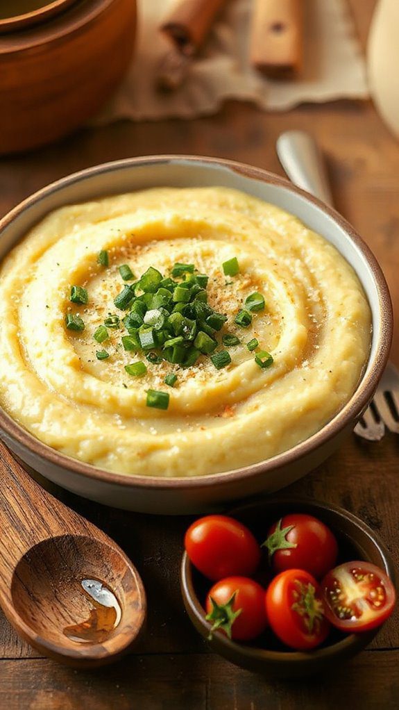 microwave creamy polenta recipe