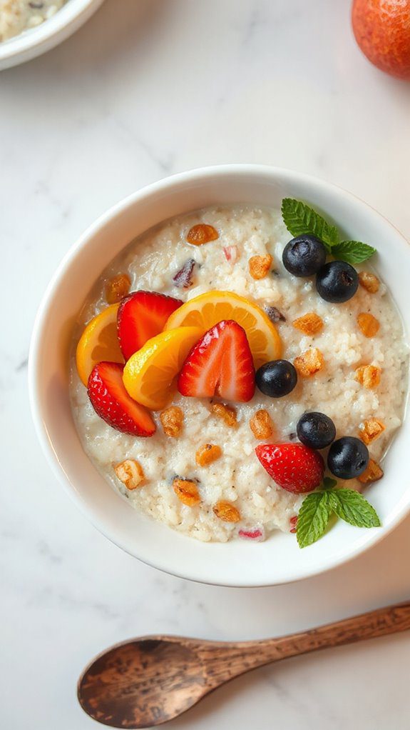 microwave fruity rice pudding microwave fruity rice pudding