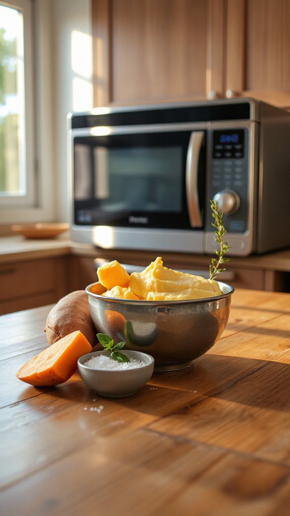 microwave sweet potato mash microwave sweet potato mash