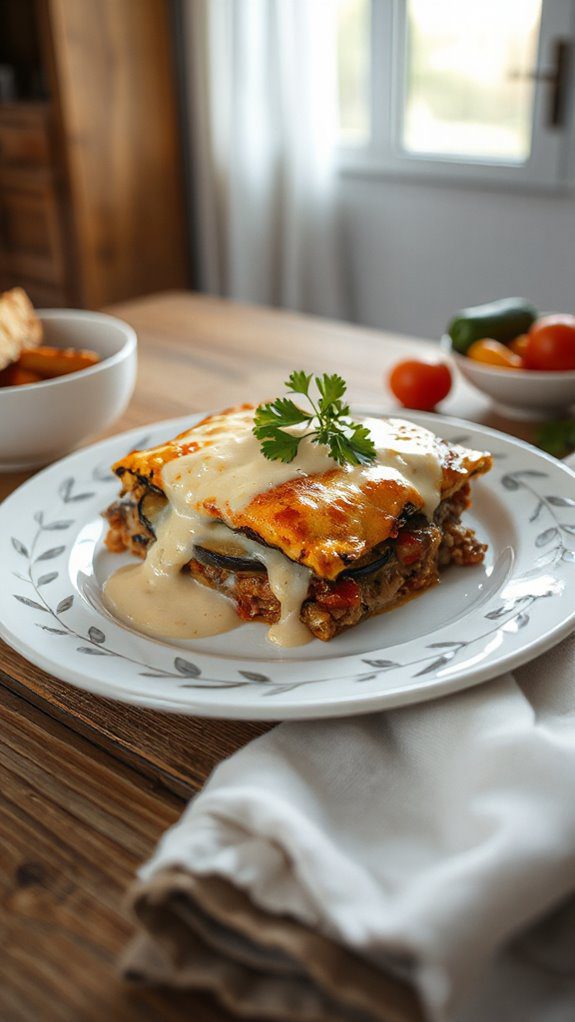 microwave version of moussaka