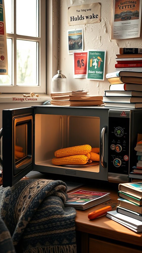 microwaving sweet corn quickly