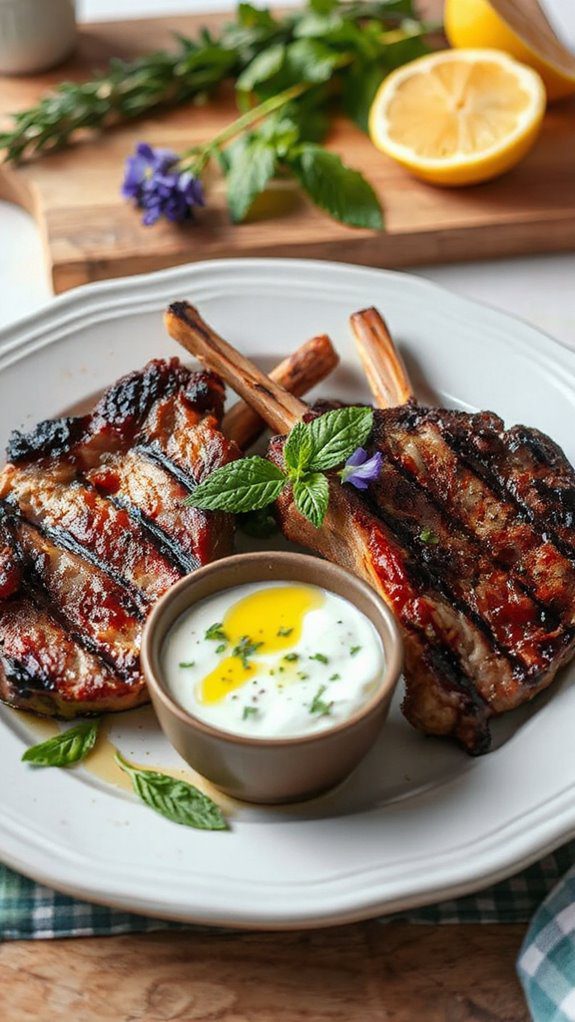 minted yogurt lamb chops minted yogurt lamb chops