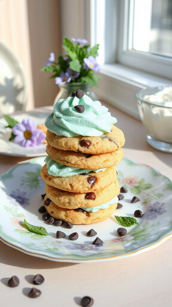 minty cookie dessert delight