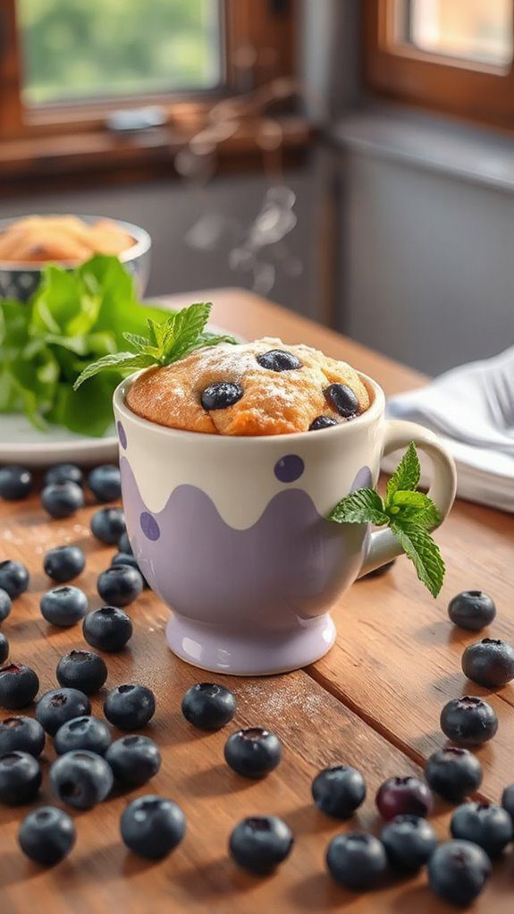 mug blueberry muffin recipe