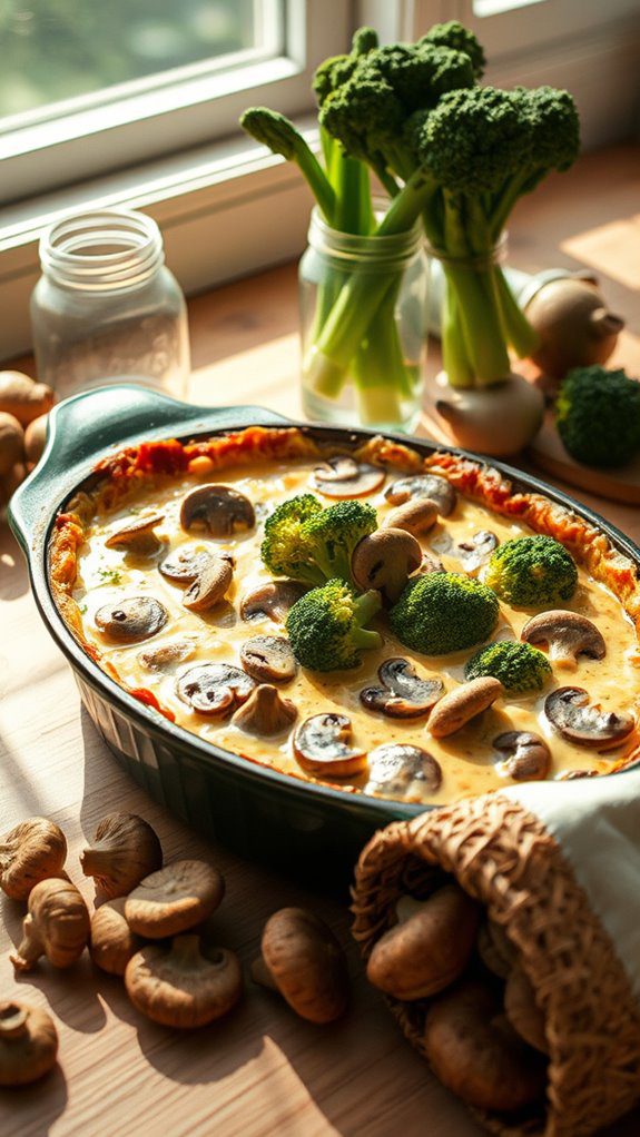 mushroom broccoli casserole recipe mushroom broccoli casserole recipe