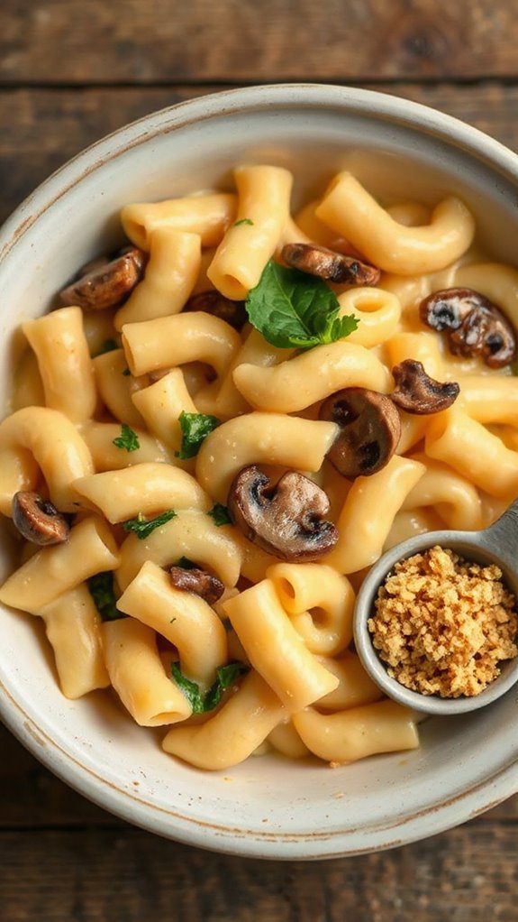 mushroom infused comfort food