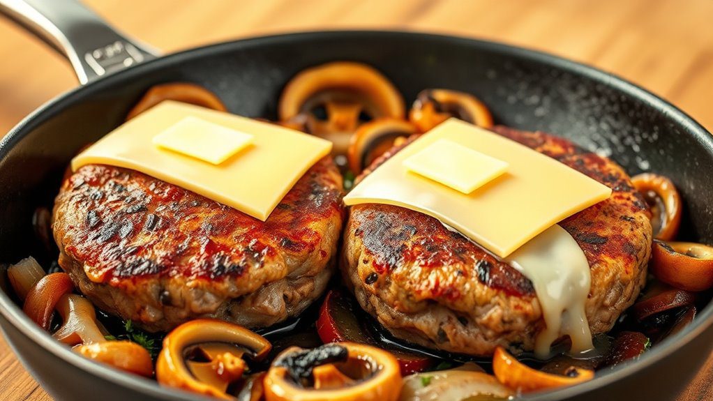 mushroom swiss burger recipe mushroom swiss burger recipe