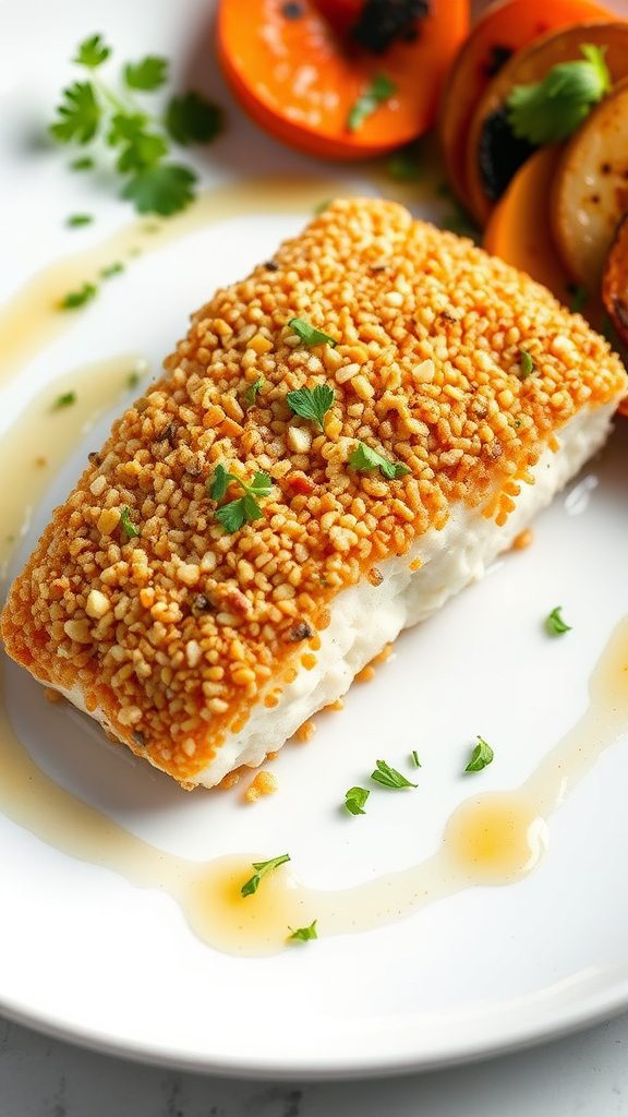 nut crusted mahi mahi recipe