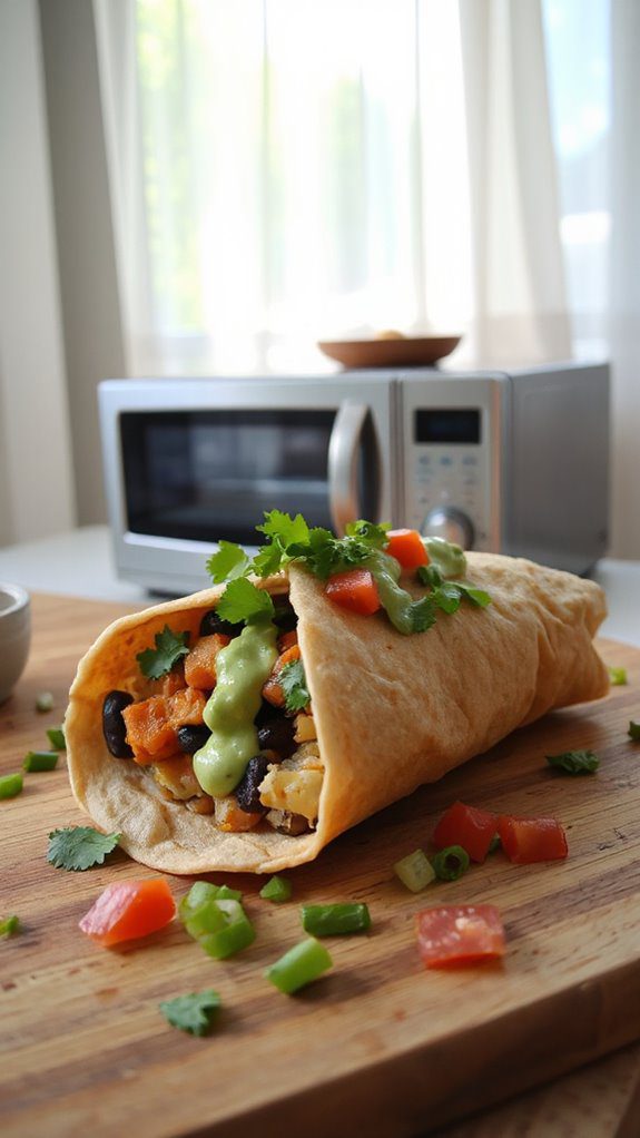 nutritious breakfast burrito recipe