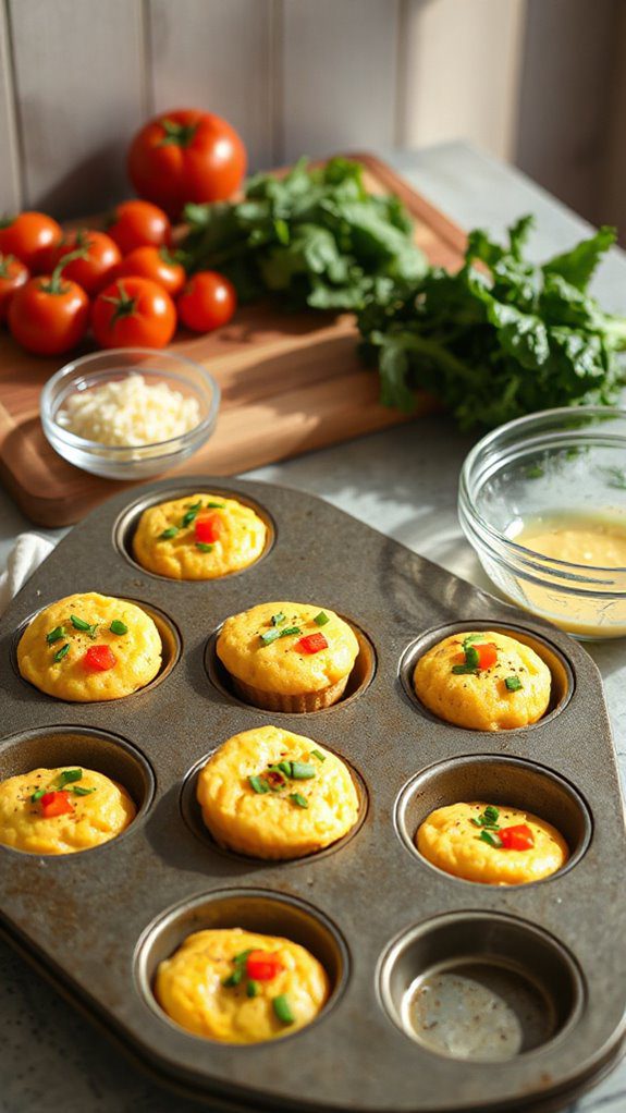 nutritious breakfast egg muffins
