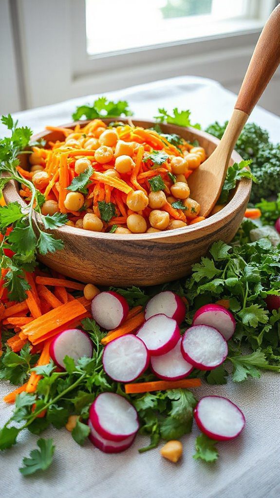 nutritious vegetable protein mix