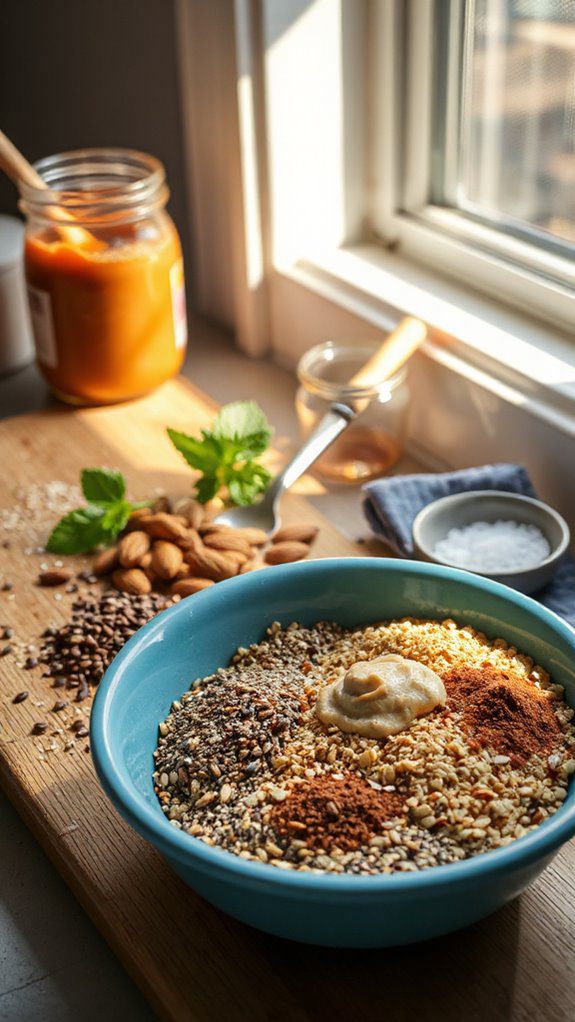 nutty energy snack bites