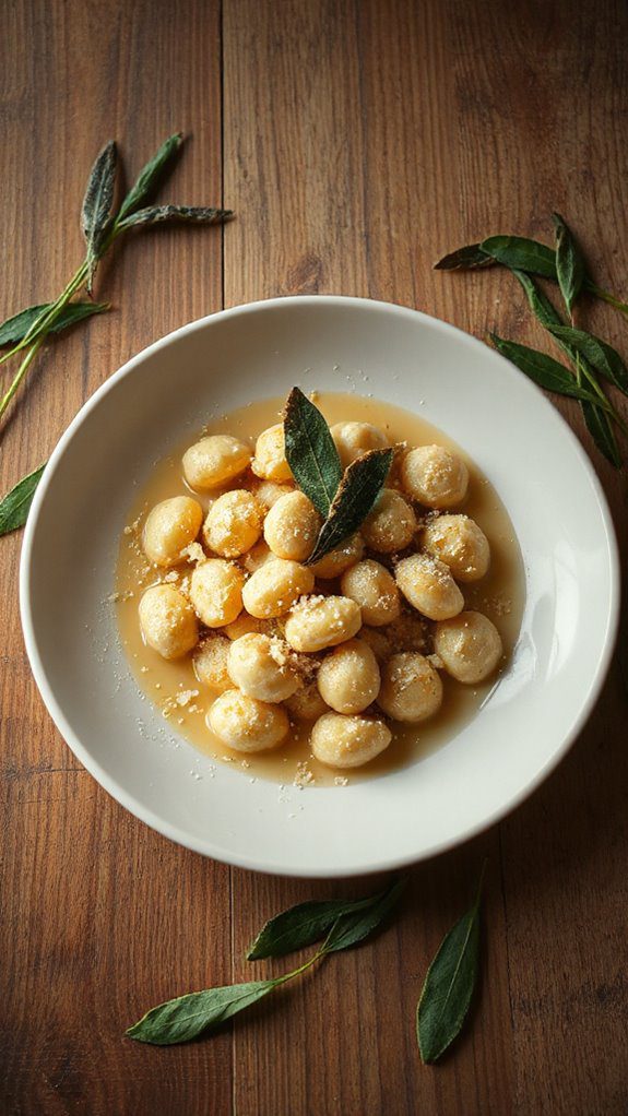 oat gnocchi with sage oat gnocchi with sage