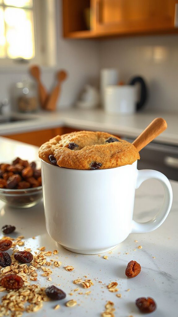 oven baked oatmeal raisin dessert